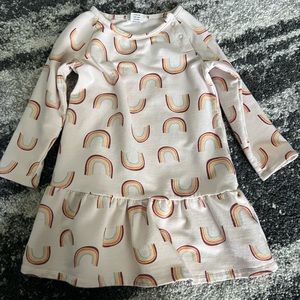 Toddler sweatshirt material dress